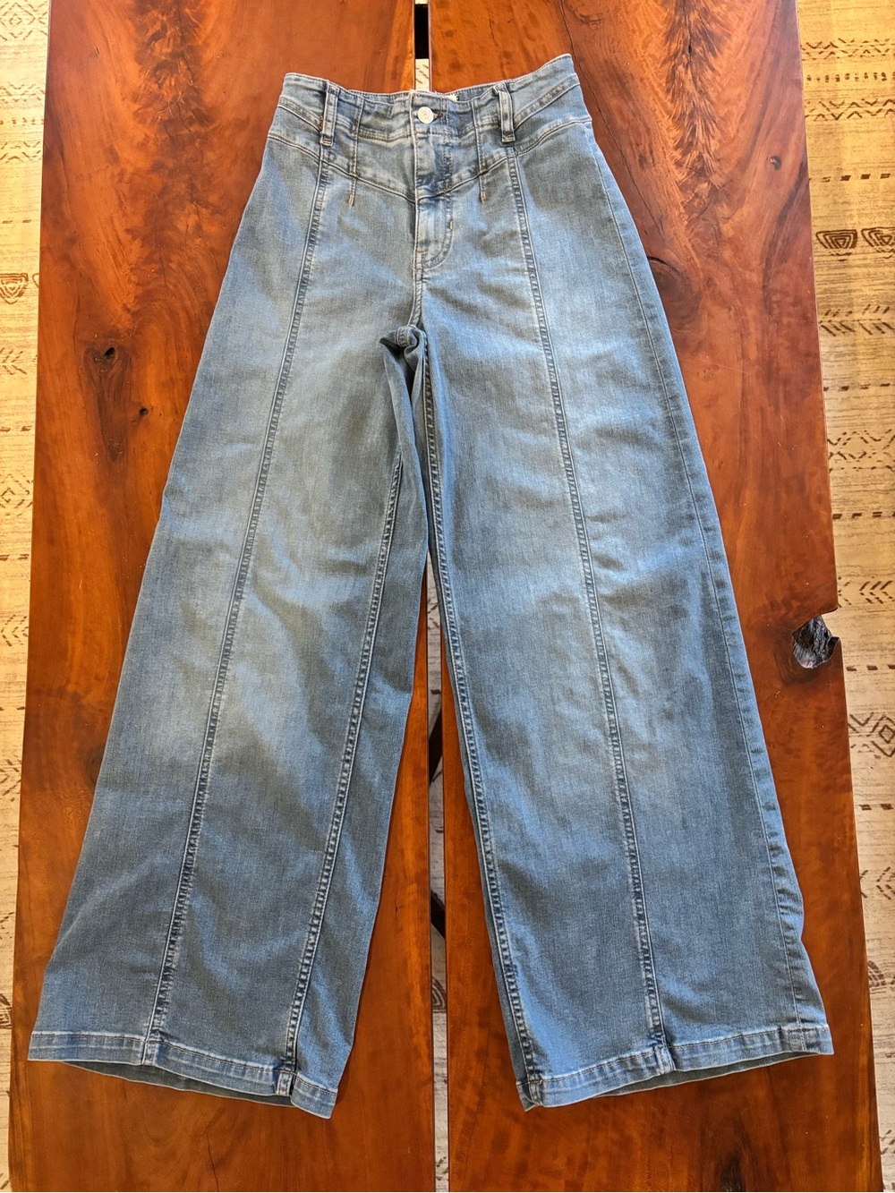 We The Free Libre Wide-Leg Jeans - Free People size 26S - Picture 3 of 6